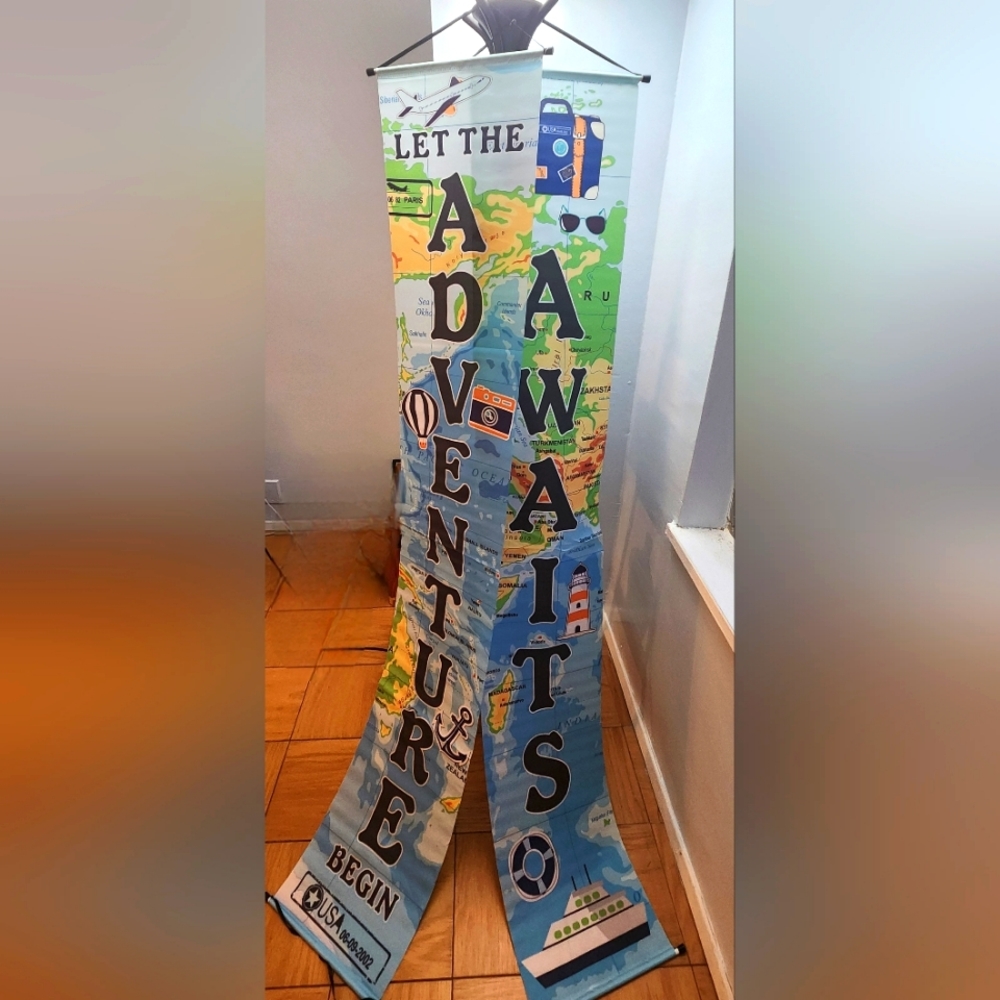 Adventure Awaits Party Banners